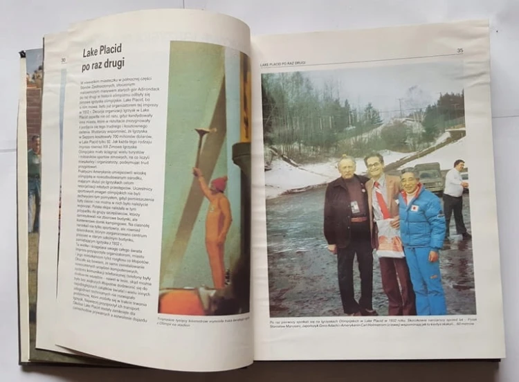 STARA KSIĄŻKA NA OLIMPIJSKIM SZLAKU 1980