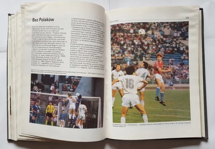 STARA KSIĄŻKA NA OLIMPIJSKIM SZLAKU 1980