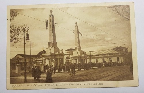 POZNAŃ TARGI PWK WEJŚCIE 1933