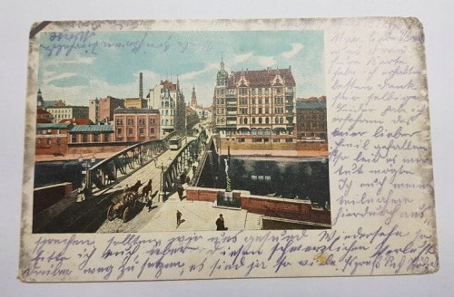 POZNAŃ MOST CHWALISZEWSKI 1905