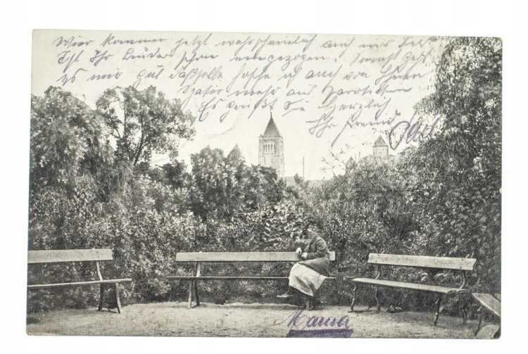 POZNAŃ - PARK MARCINKOWSKIEGO (SHILLERPARK) 1917