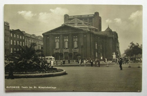 KATOWICE TEATR im. St. Wyspiańskiego 1938