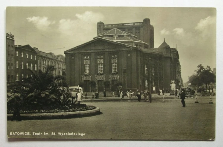 KATOWICE TEATR im. St. Wyspiańskiego 1938