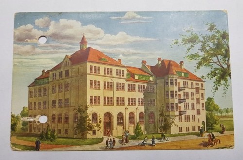 Poznań Krakowska Wyższa Szkoła dla Dziewcząt 1916