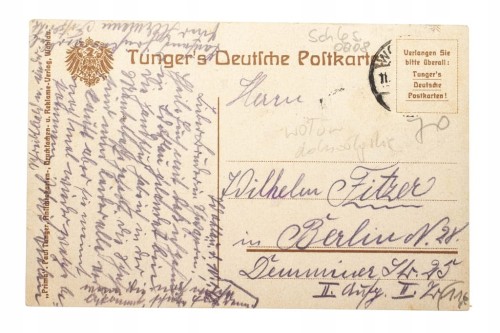 WOŁÓW - UL. KOMUNY PARYSKIEJ (FELDSTRASSE) 1918