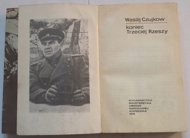 STARA KSIĄŻKA KONIEC TRZECIEJ RZESZY 1975