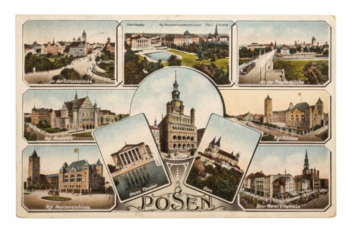 POZNAŃ WIDOK OGÓLNY 1915