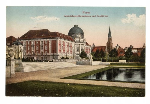 POSTFELD POZNAŃ BUD. KOMISJI KOLONIZACYJNEJ 1915