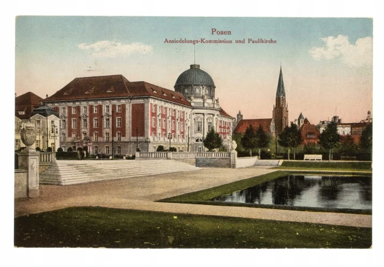POSTFELD POZNAŃ BUD. KOMISJI KOLONIZACYJNEJ 1915