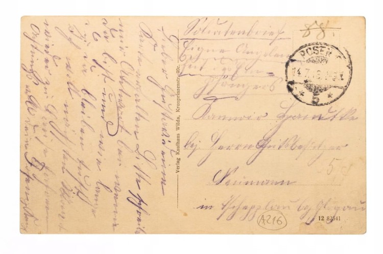 POZNAŃ ZAMEK KRÓLEWSKI 1918