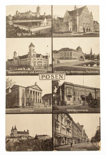 FELDPOST POZNAŃ WIDOK OGÓLNY 1916