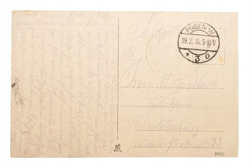 FELDPOST POZNAŃ WIDOK OGÓLNY 1916