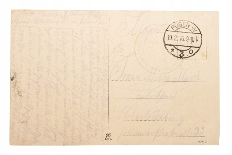 FELDPOST POZNAŃ WIDOK OGÓLNY 1916