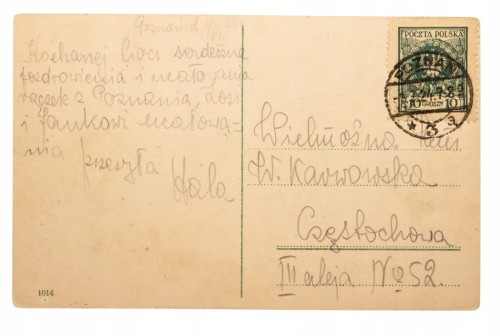 POZNAŃ WARTA KATEDRA BARKI KOŚCIÓŁ P. MARYI 1914
