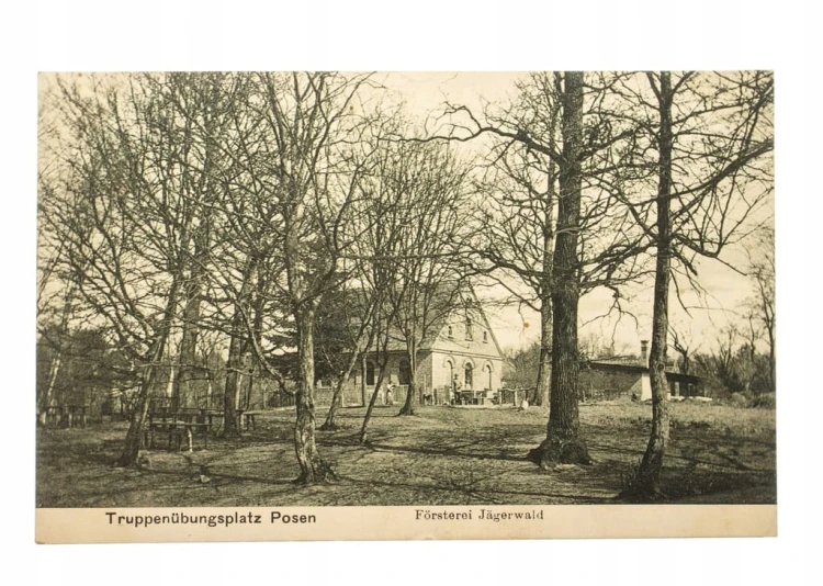 BIEDRUSKO - LEŚNICZÓWKA, FORSTEREI JAGERWALD 1915