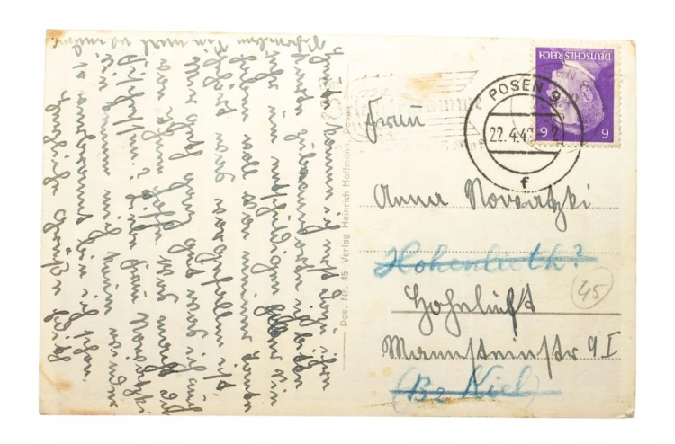 POZNAŃ - BUDYNEK ADMINISTRACYJNY, GAULEITUNG 1942