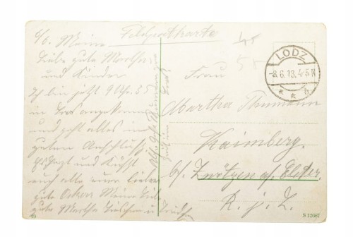 ŁOWICZ - FABRYKA PRZETWORÓW CHEMICZNYCH 1918