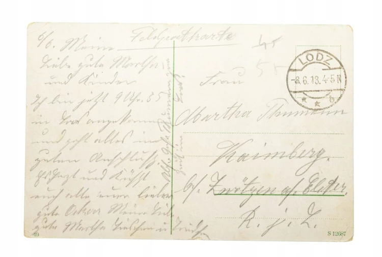 ŁOWICZ - FABRYKA PRZETWORÓW CHEMICZNYCH 1918