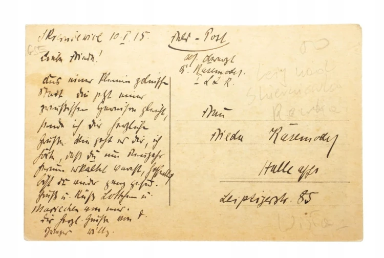 SKIERNIEWICE - KOŚCIÓŁ, ZALEW, ŁÓDKI 1915
