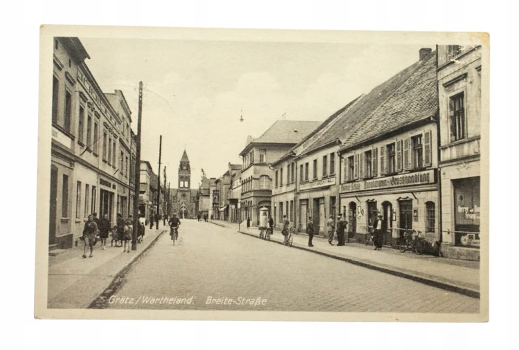 GRODZISK WLKP - KOŚCIÓŁ, ULICA SZEROKA 1944