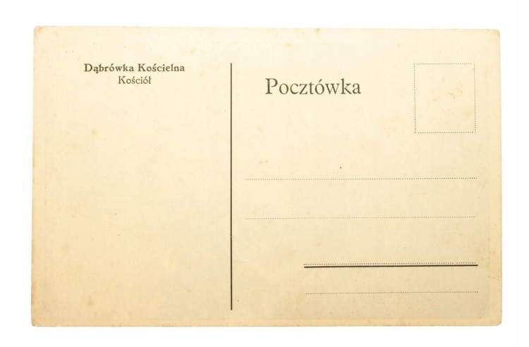 DĄBRÓWKA KOŚCIELNA - KOŚCIÓŁ l. 20/30