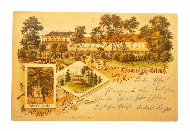 OBORNIKI ŚLĄSKIE - UZDROWISKO 1899