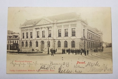POZNAŃ BUDYNEK MUZEUM 1902