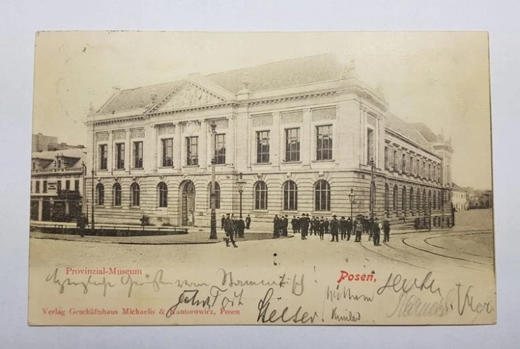POZNAŃ BUDYNEK MUZEUM 1902