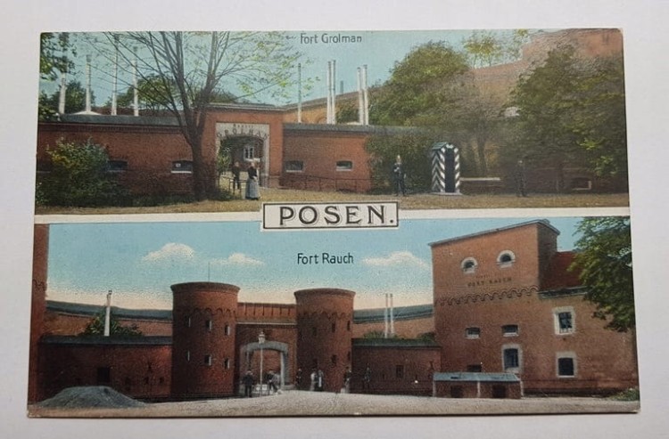 POZNAŃ FORT GROLMAN i FORT RAUCH 1916