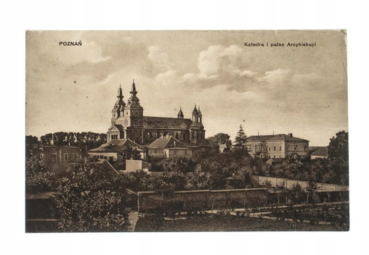 POZNAŃ - KATEDRA I PAŁAC ARCYBISKUPI l. 20