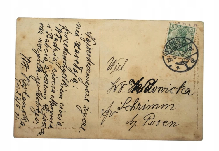POZNAŃ - WYSTAWA PRZEMYSŁU I RZEMIOSŁA 1911