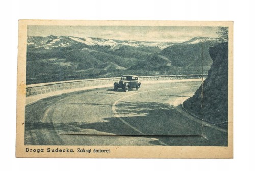 SZKLARSKA PORĘBA - DROGA SUDECKA, WIDOKI l. 40/50