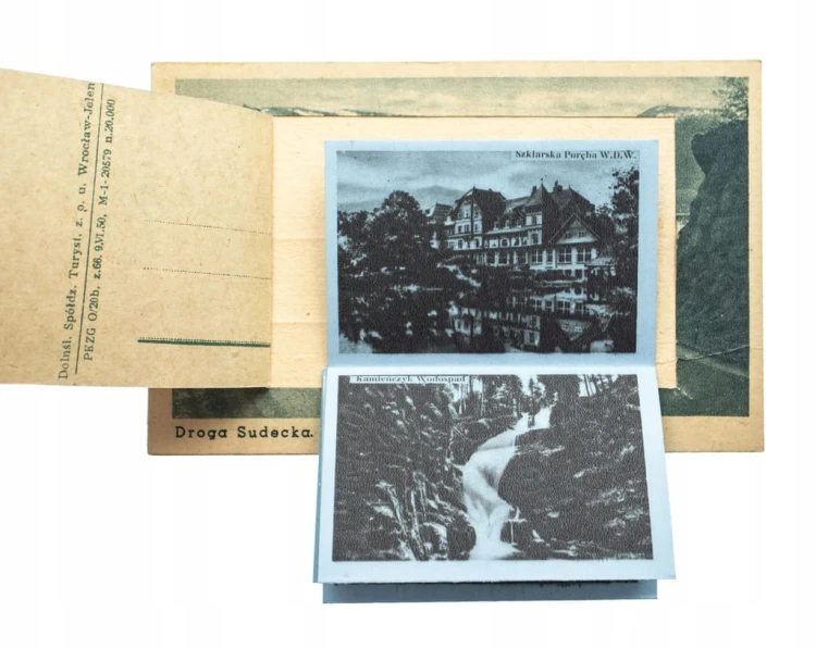 SZKLARSKA PORĘBA - DROGA SUDECKA, WIDOKI l. 40/50
