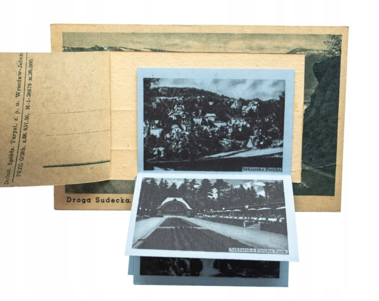 SZKLARSKA PORĘBA - DROGA SUDECKA, WIDOKI l. 40/50