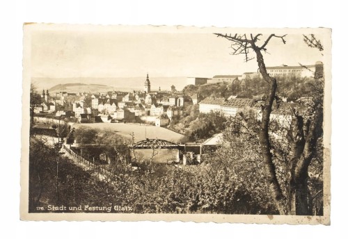 KŁODZKO - PANORAMA, WIDOK OGÓLNY 1938