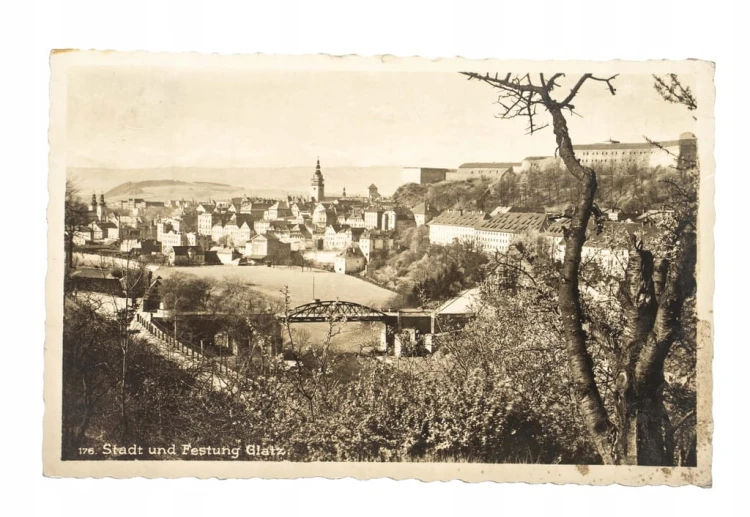 KŁODZKO - PANORAMA, WIDOK OGÓLNY 1938