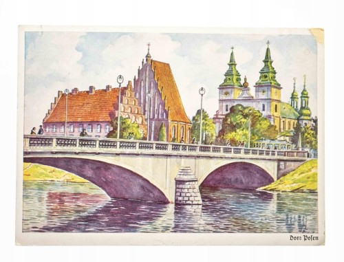 POZNAŃ - KATEDRA, KOŚCIÓŁ, OSTRÓW TUMSKI 1942
