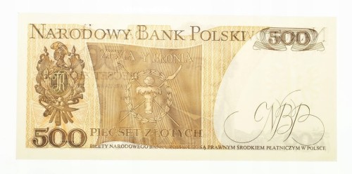 500 ZŁOTYCH 1.06.1982, seria GK st.1