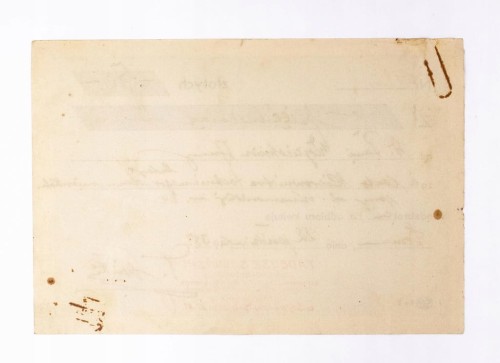 STARY RACHUNEK - ARCHITEKT BUDOWNICZY TADEUSZ SOWIŃSKI, POZNAŃ WINIARY 1938