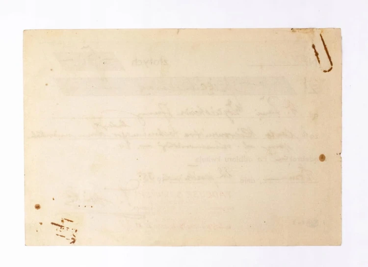 STARY RACHUNEK - ARCHITEKT BUDOWNICZY TADEUSZ SOWIŃSKI, POZNAŃ WINIARY 1938