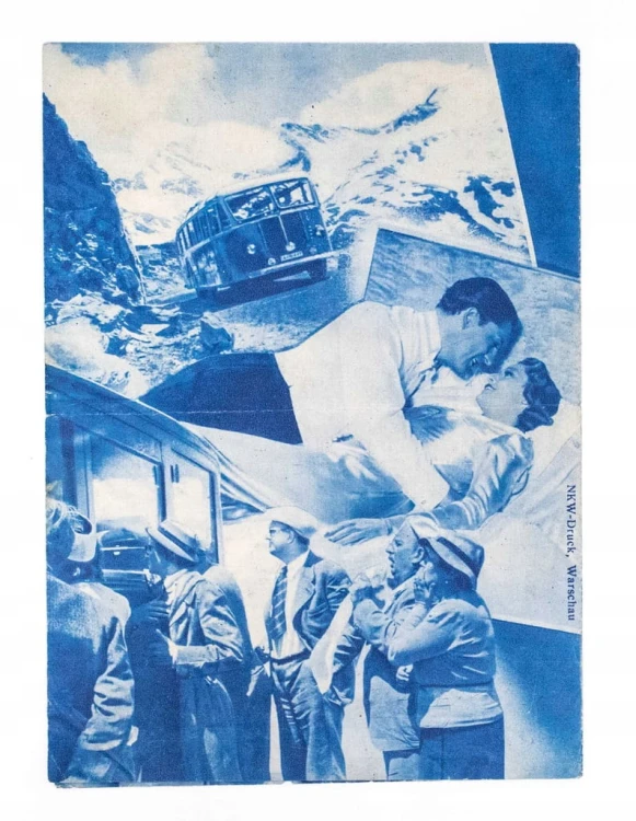 STARA REKLAMA - KINO, FILM SPOTKAMY SIĘ W WENECJI, OKUPACJA l. 40