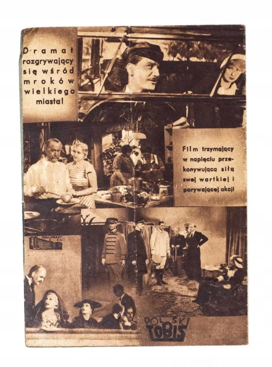 STARA REKLAMA - KINO, FILM SOBOWTÓR JACKA MORTIMERA l. 30/40