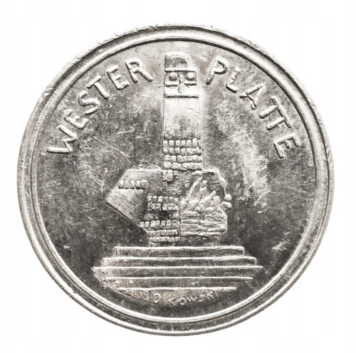 Polska, żeton Westerplatte, Muzeum Historyczne Miasta Gdańska 2000