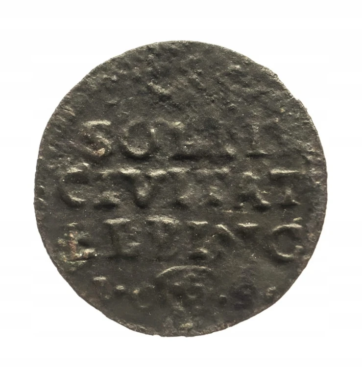 Polska, August III Sas, szeląg 1763 I.C.S, Elbląg