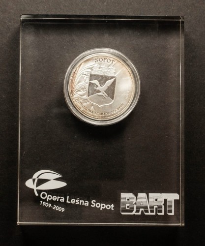 Polska, 100 guldenów sopockich, 100 lat Opery Leśnej Sopot 2009