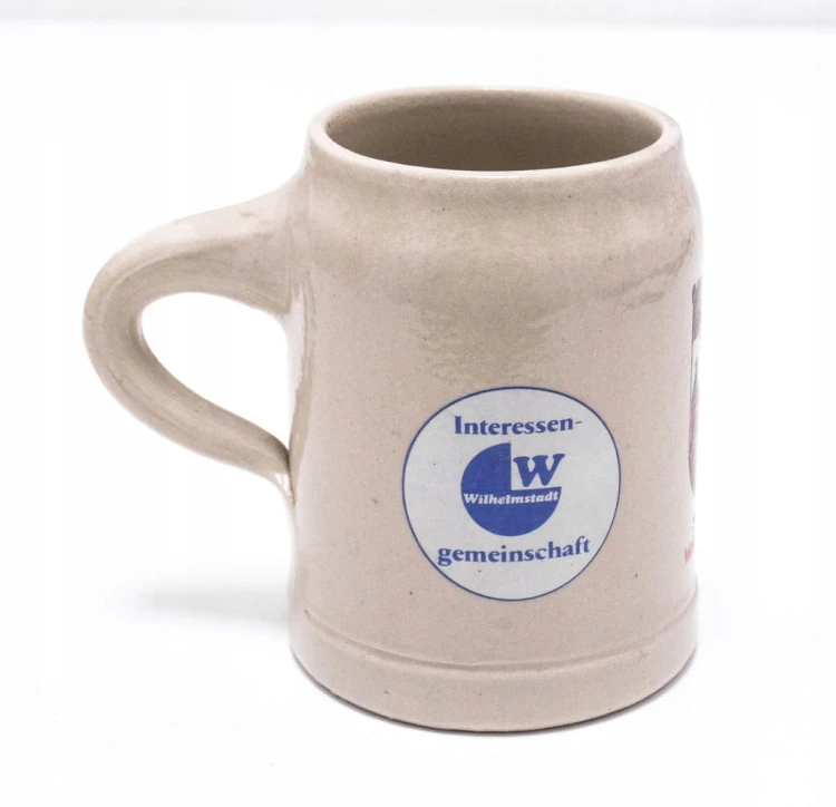 STARY CERAMICZNY KUFEL - PIWO SCHULTHEISS, BERLIN 1985
