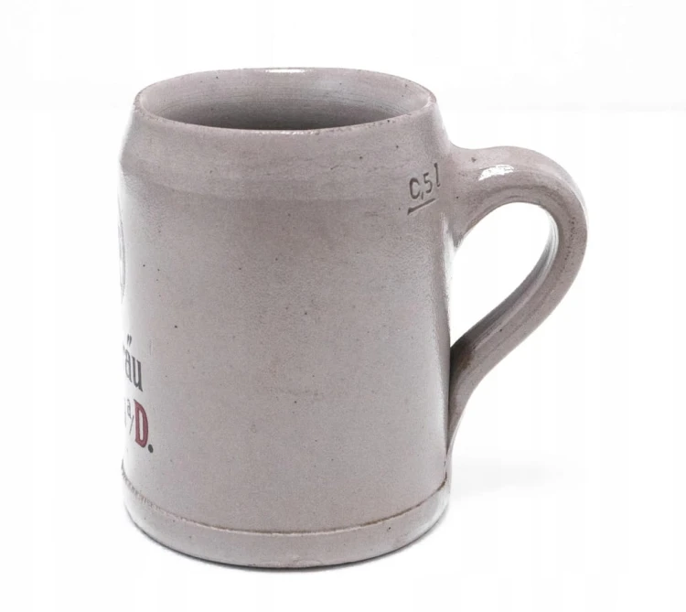 STARY CERAMICZNY KUFEL - PIWO RUPPBRAU LAUENAU, NIEMCY