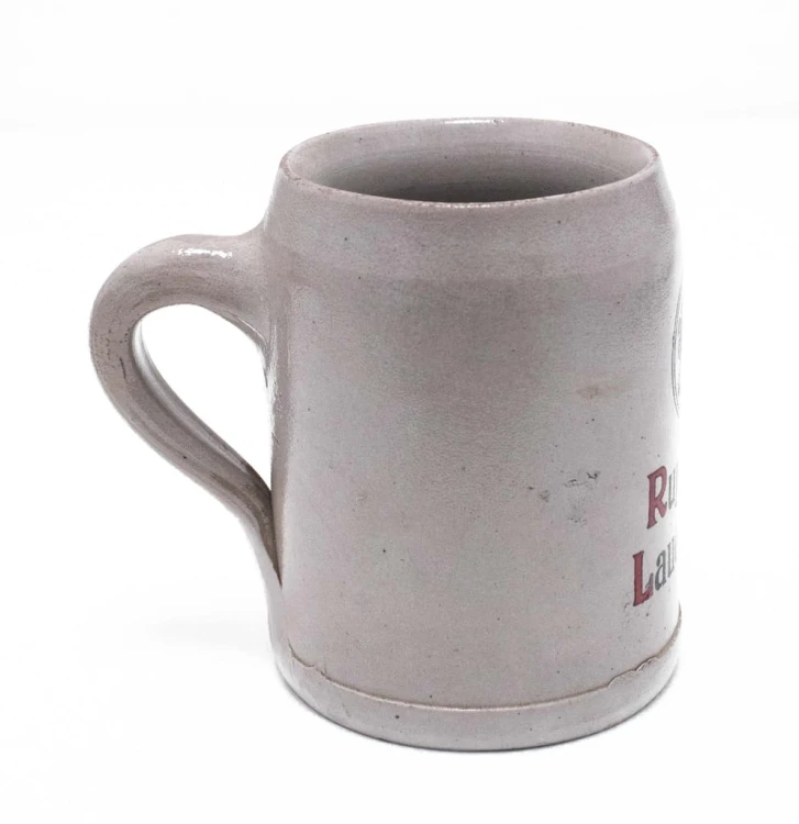 STARY CERAMICZNY KUFEL - PIWO RUPPBRAU LAUENAU, NIEMCY