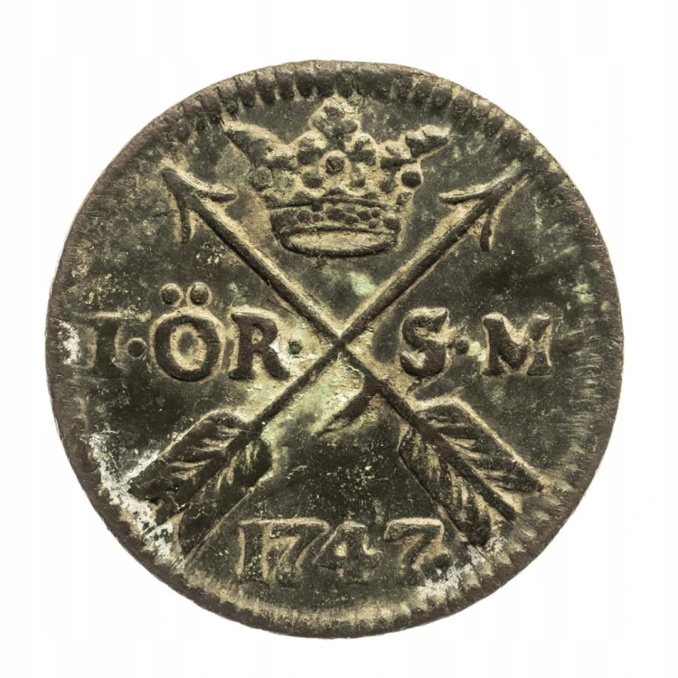 Szwecja, Fryderyk I, 1 ore 1747