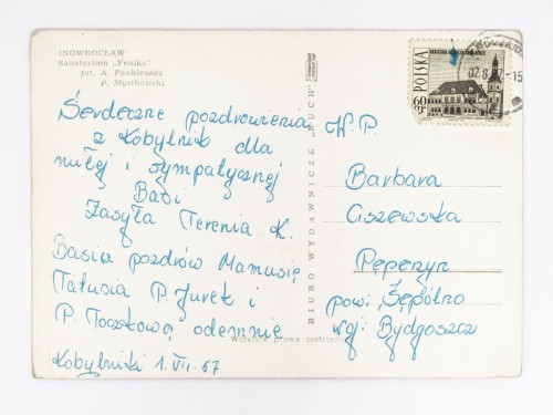 INOWROCŁAW - SANATORIUM FENIKS 1967